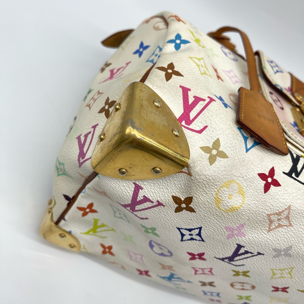 Louis Vuitton Monogram Canvas Speedy 30 Satchel Handbag - Picture 12 of 16